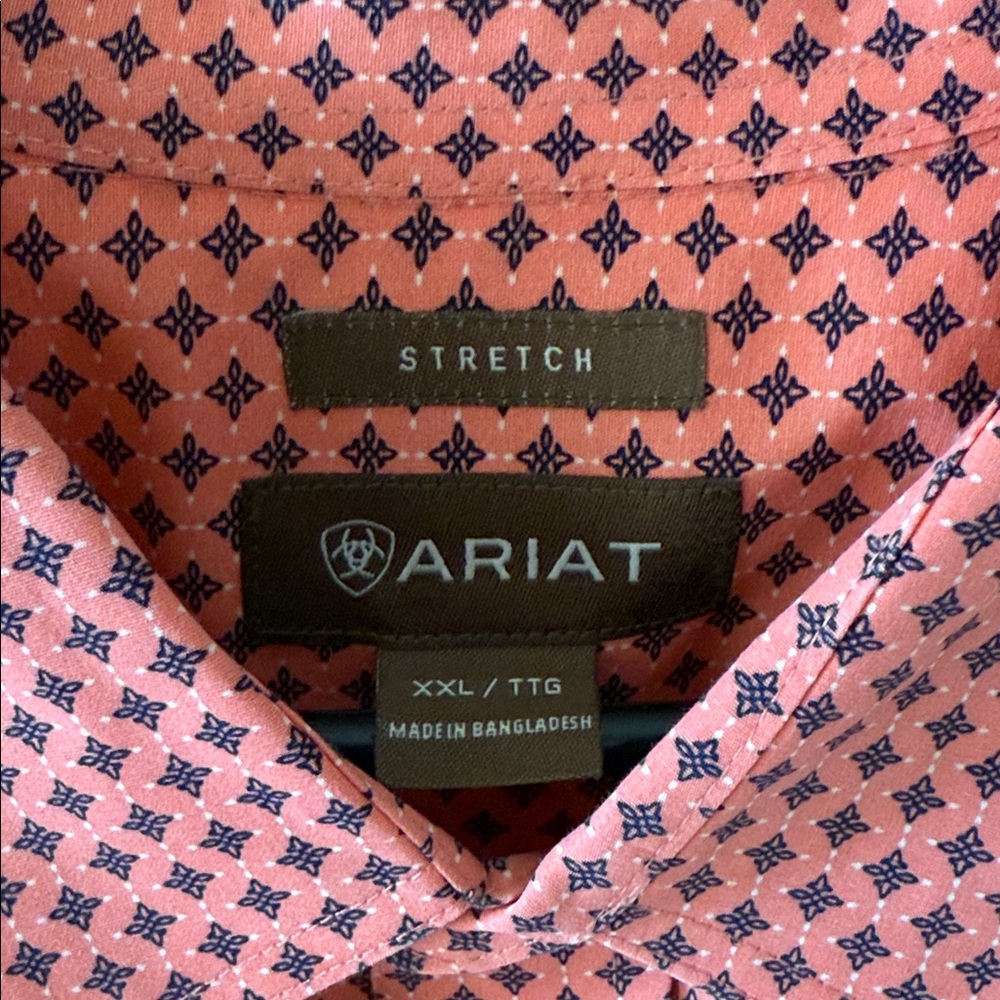 Ariat Men's Casual Patterned Shirt XXL - Picture 2 of 5